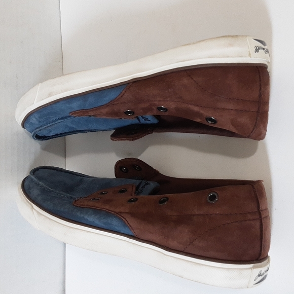 Converse X jack parcell mens leather moccassin Slip-on size 11 - Picture 5 of 12